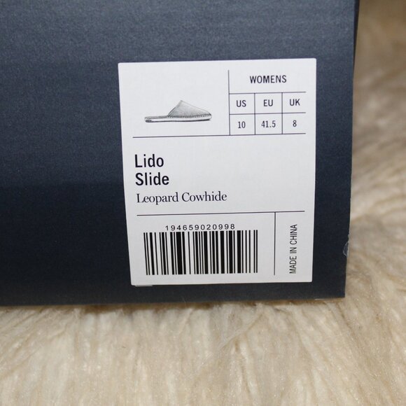 SeaVees - Lido Slide - Leopard Cowhide - Picture 5 of 6